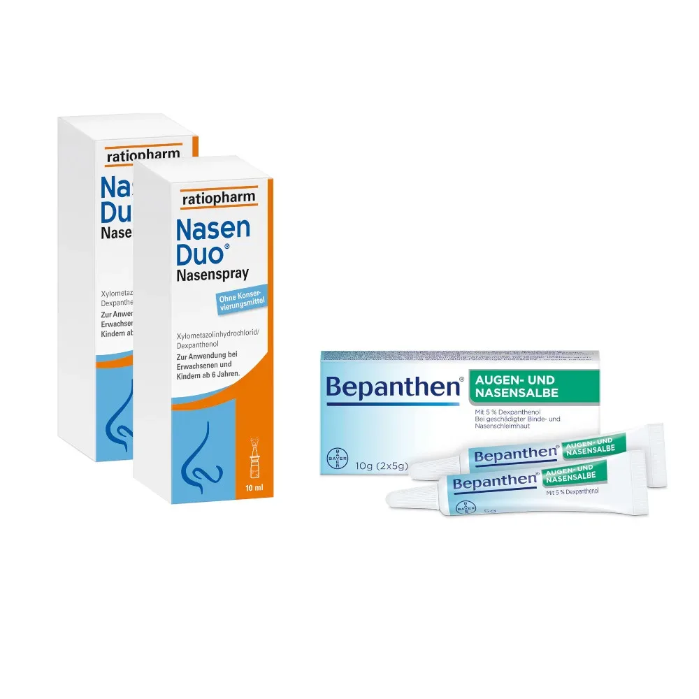 Schnupfen Familien Set  1 Sparset