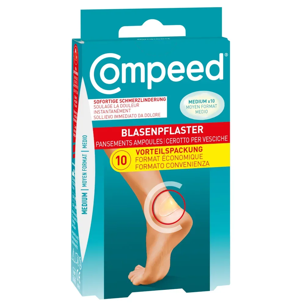 Compeed BLASENPFLASTER Vorteilspackung 10 St Pflaster