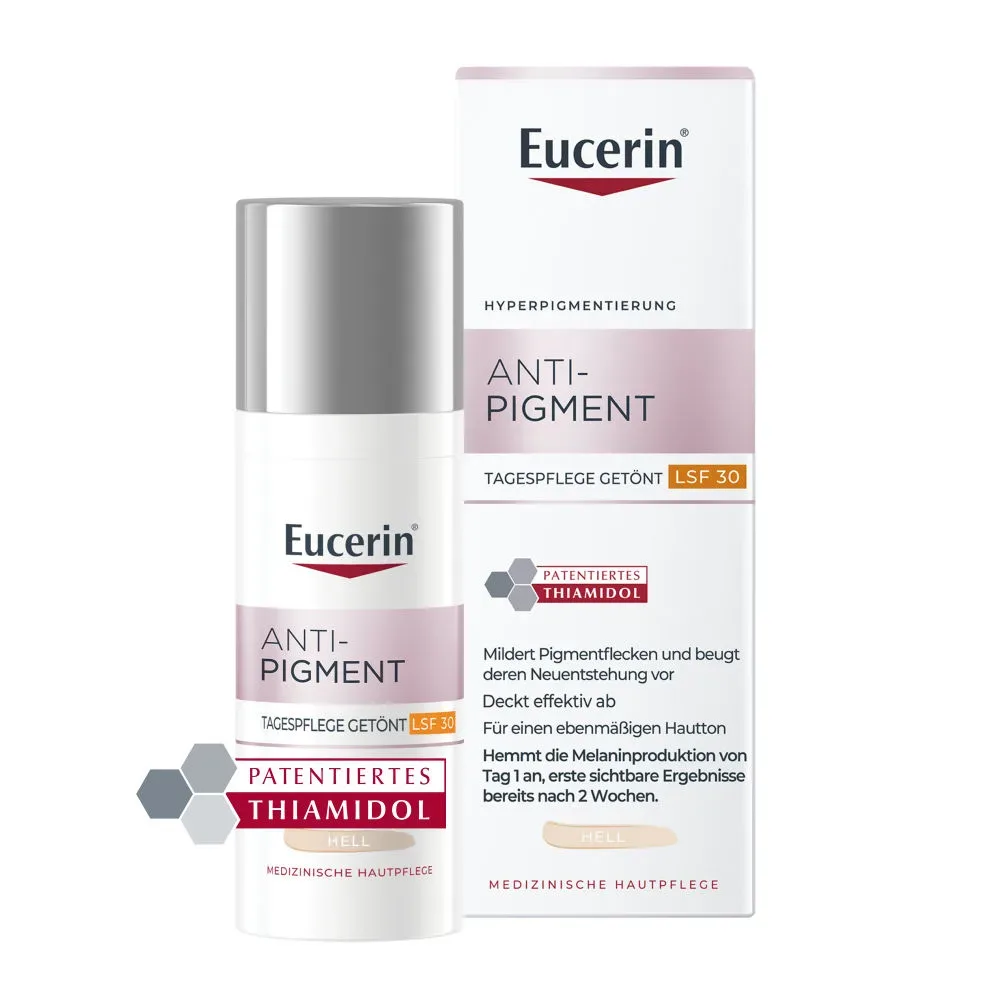 Eucerin Anti Pigment Tagescreme mit Thiamidol Hell +20% sparen* 50 ml Tagescreme