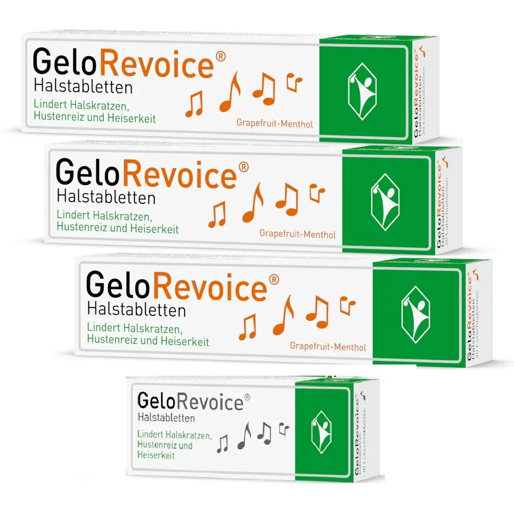 GeloRevoice Grapefruit-Menthol 3er Set 3X20 St Lutschtabletten