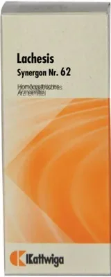 SYNERGON KOMPLEX 62 Lachesis Tropfen 50 ml Tropfen