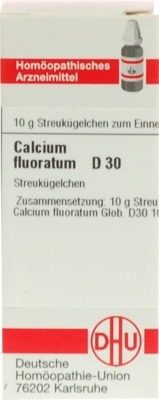 CALCIUM FLUORATUM D 30 Globuli 10 g Globuli