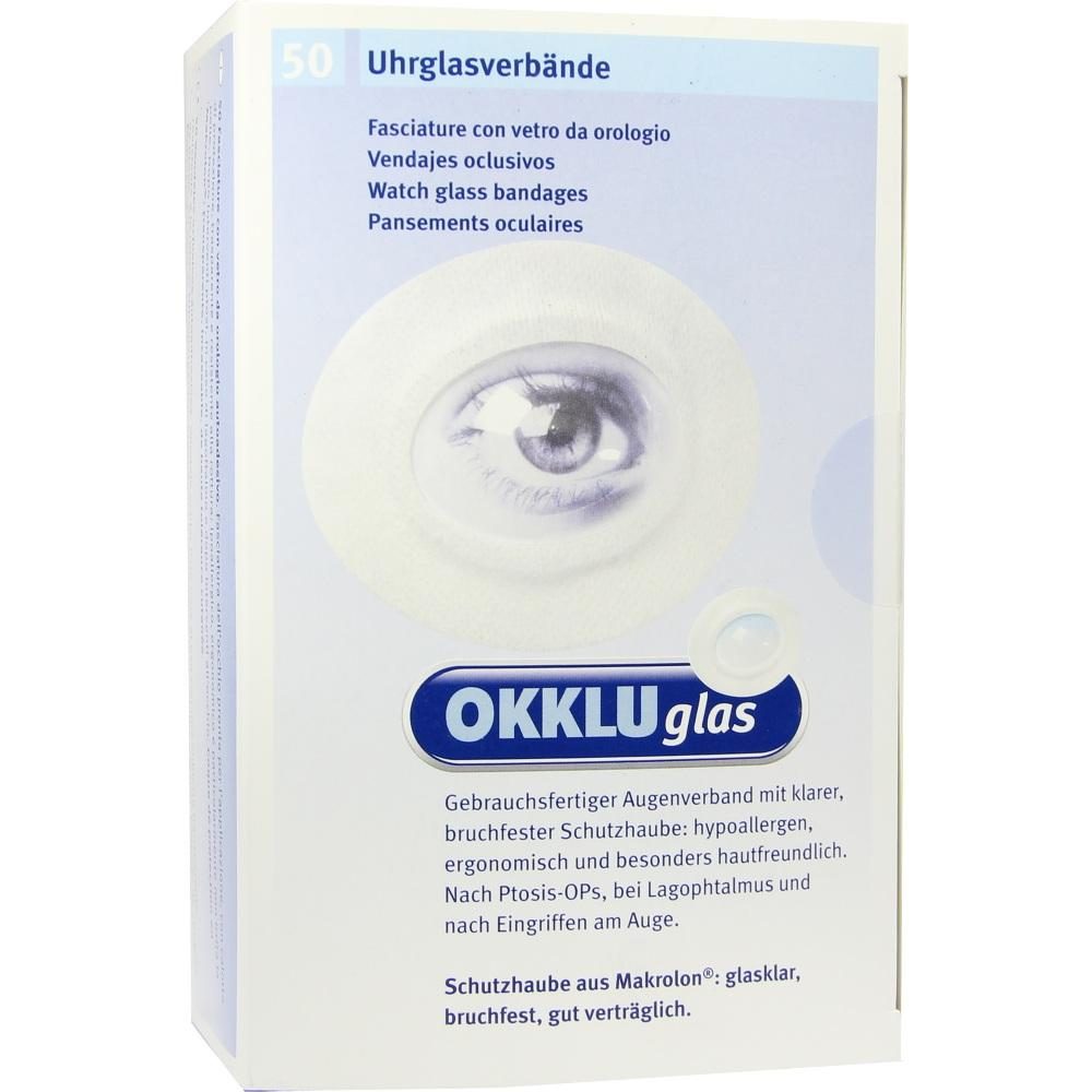 OKKLUGLAS Uhrglasverband 50 St Verband