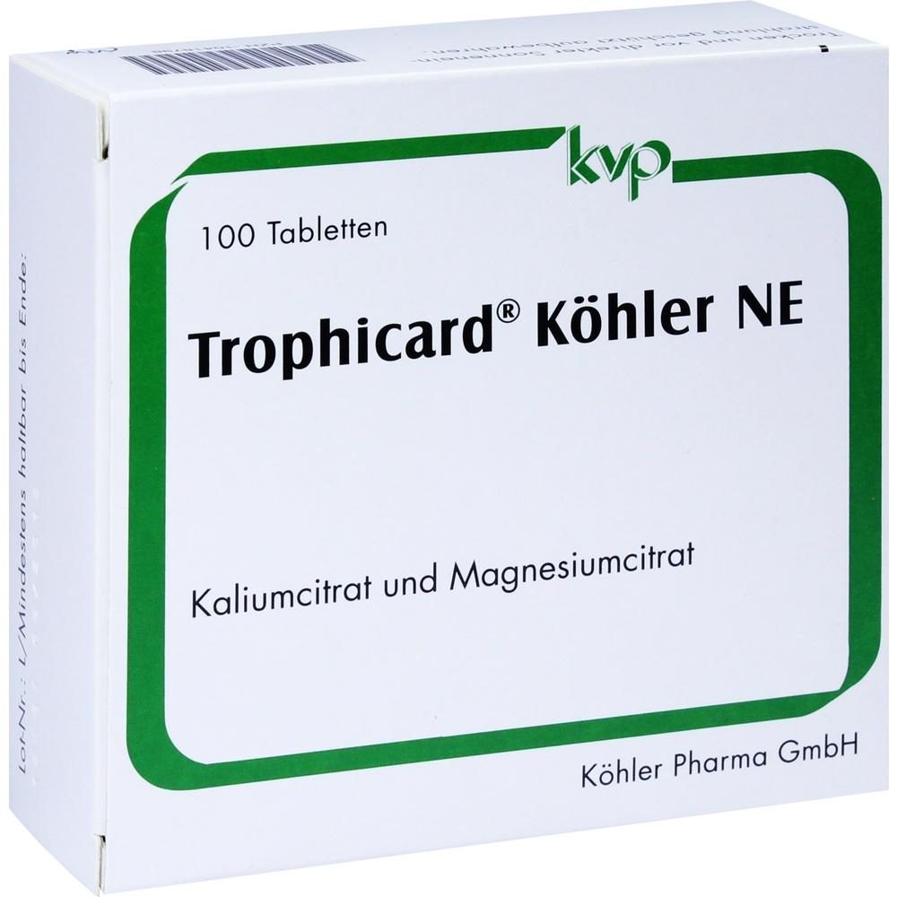 TROPHICARD Köhler NE  100 St Tabletten