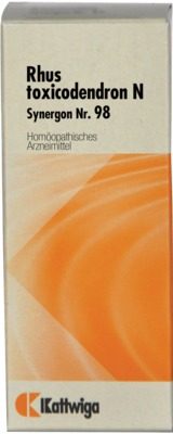 SYNERGON KOMPLEX 98 Rhus toxicodendron N Tropfen 50 ml Tropfen