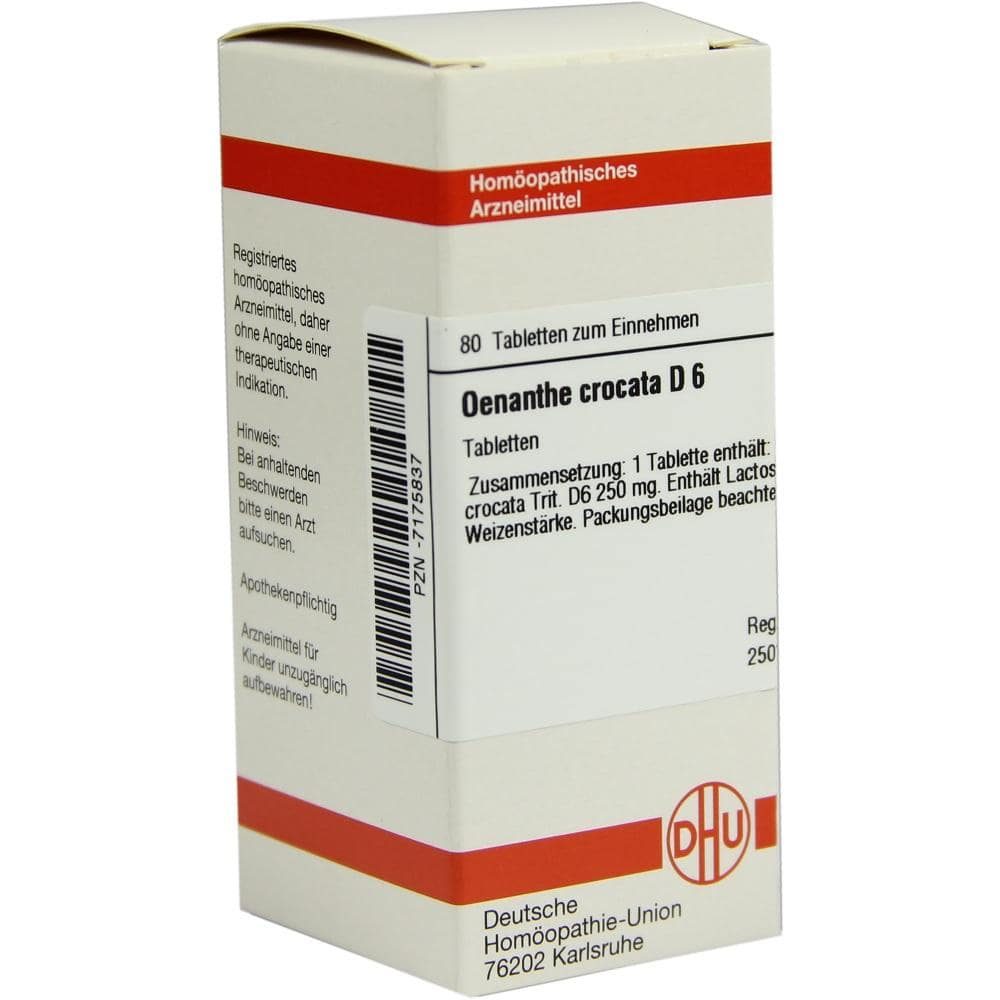 OENANTHE CROCATA D 6 Tabletten 80 St Tabletten
