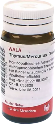 Thymus/Mercurius Globuli 20 g Globuli