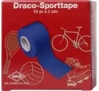 Draco SportTape blau 2 cm x 10 m 1 St Verband