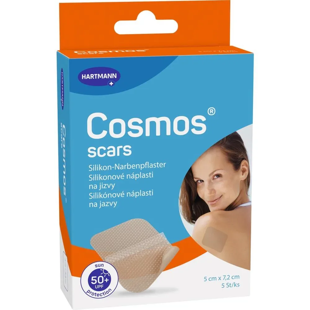 Cosmos scars Narbenpflaster 5 x7,2 cm 5 St Pflaster