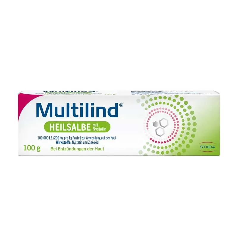 Multilind Heilsalbe mit Nystatin 100 g Paste