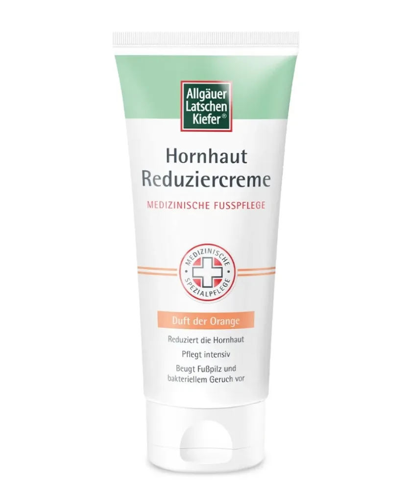 Allgäuer Latschenkiefer Hornhaut Reduziercreme MEDIZINISCHE FUSSPFLEGE 100 ml Creme