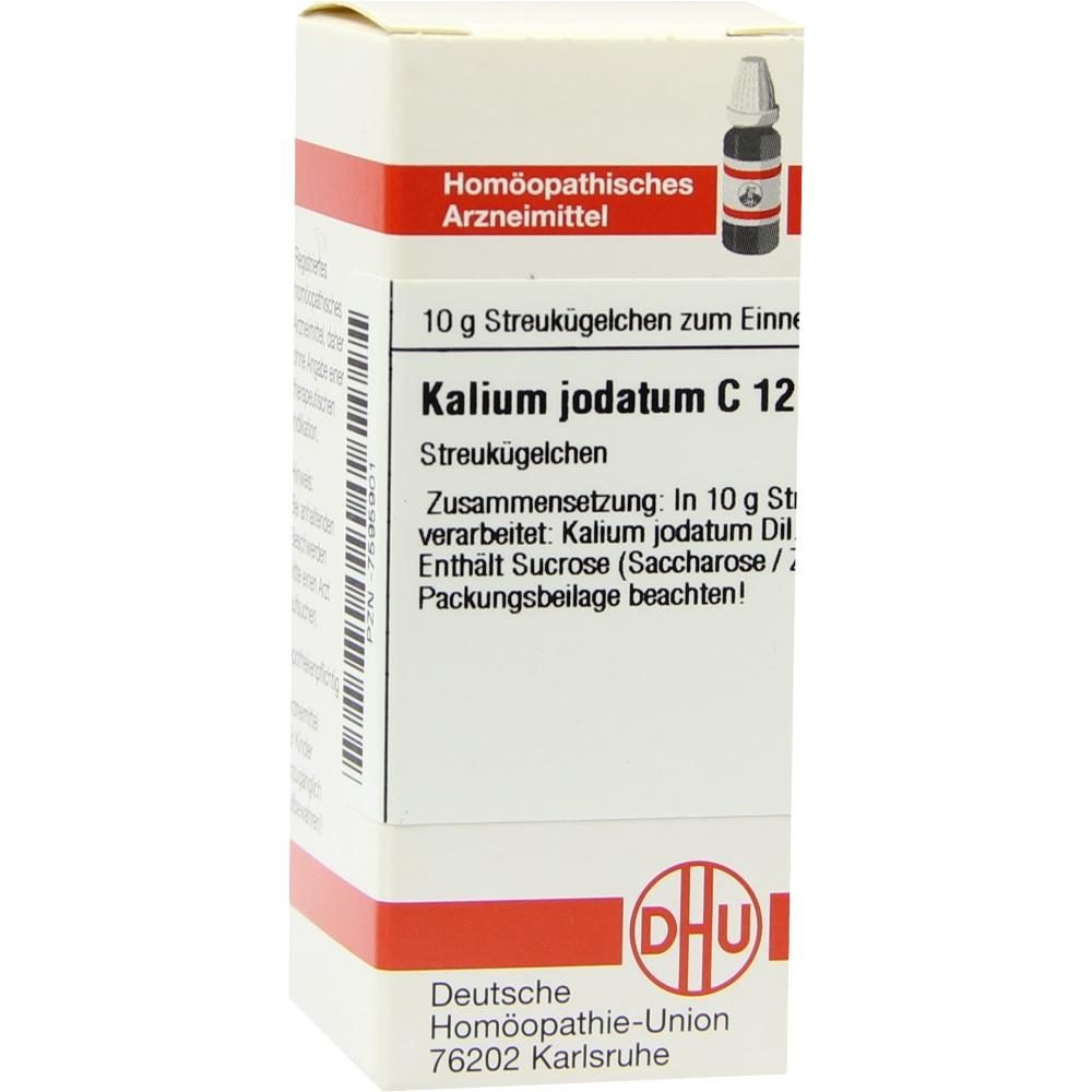KALIUM JODATUM C 12 Globuli 10 g Globuli