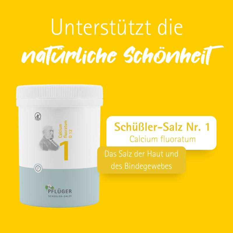 Schüßler-Salz Nr. 1 Calcium fluoratum D12 1000 St Tabletten