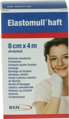 ELASTOMULL haft 8 cmx4 m 45472 Fixierb. 1 St Binden