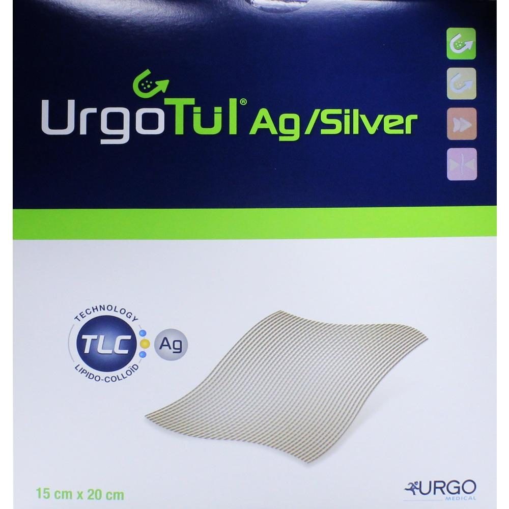 URGOTÜL Silver 15x20 cm Wundgaze 5 St Wundgaze
