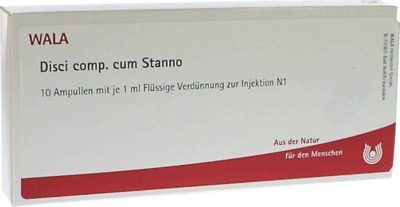 WALA Disci comp. cum Stanno Ampullen 10X1 ml Ampullen
