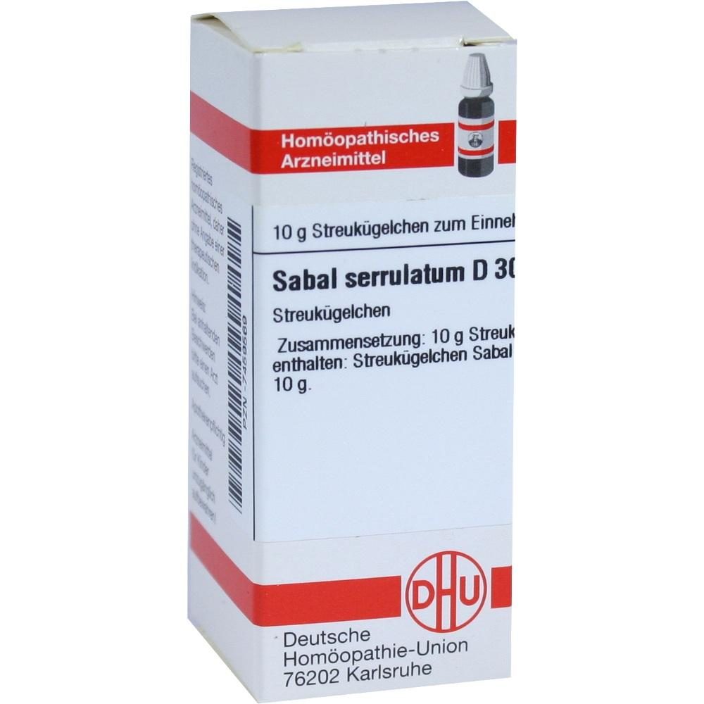 SABAL SERRULATUM D 30 Globuli 10 g Globuli