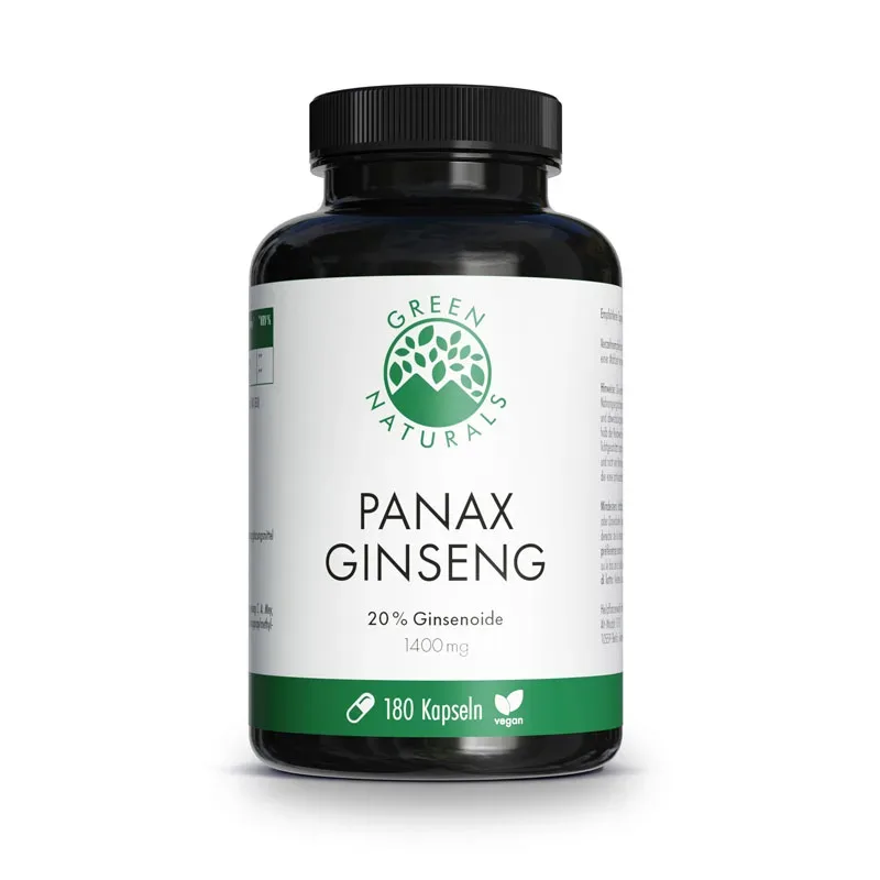 GREEN NATURALS Panax Ginseng 180 St Kapseln
