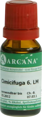 CIMICIFUGA LM 6 Dilution 10 ml Dilution