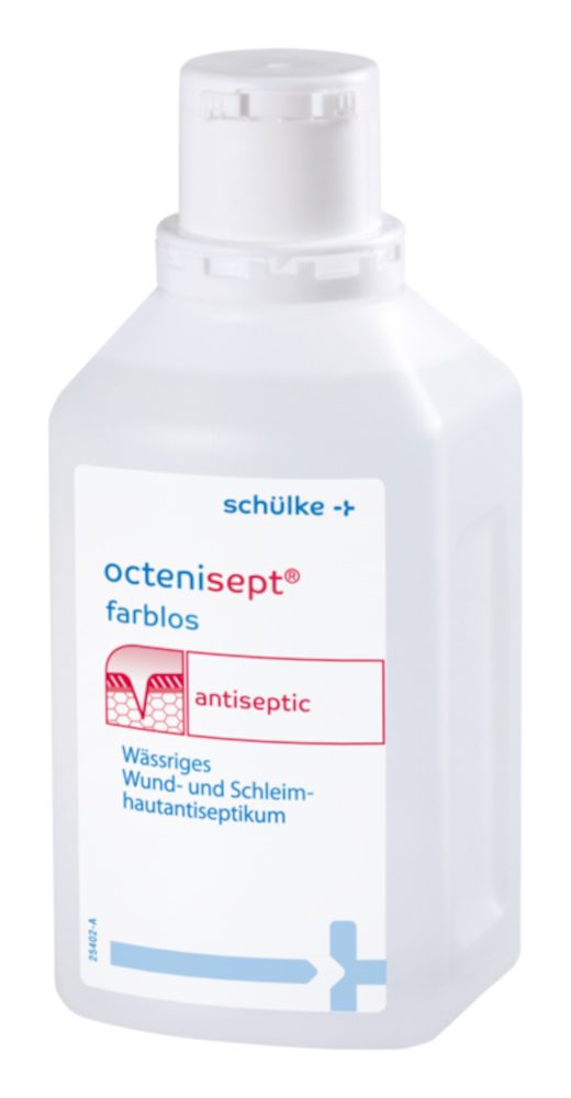 octenisept antiseptic Wund- und Schleimhautantiseptikum farblos 500 ml Lösung
