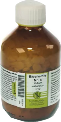 BIOCHEMIE 6 Kalium sulfuricum D 12 Tabletten 1000 St Tabletten