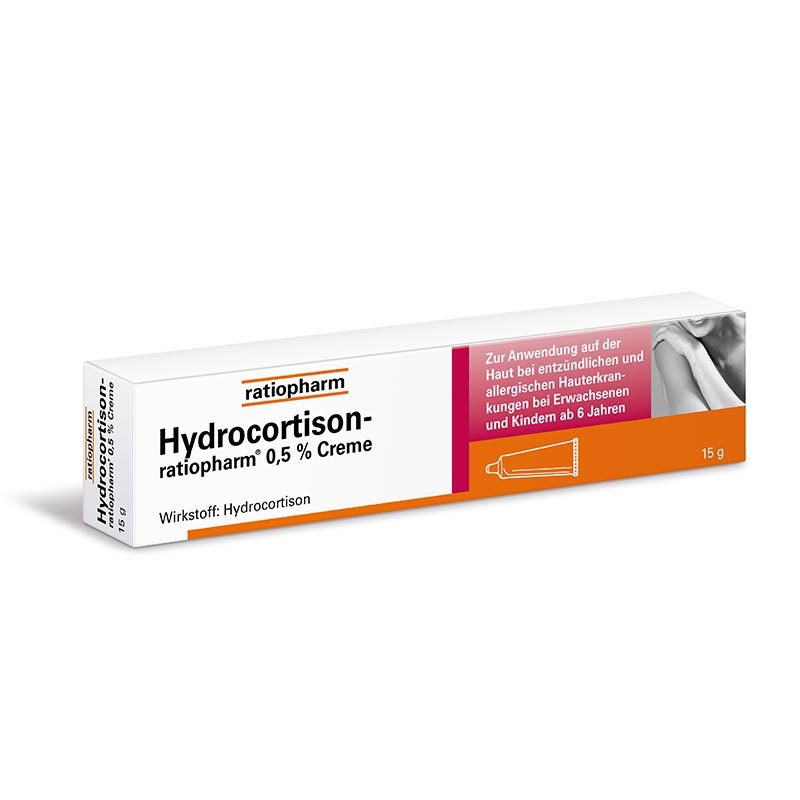 Hydrocortison-ratiopharm 0,5 % 15 g Creme