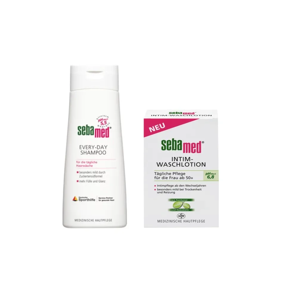 sebamed EVERY-DAY SHAMPOO + INTIM-WASCHLOTION Set 1 Sparset