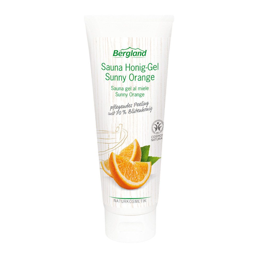 Bergland SAUNA HONIG-Gel sunny Orange 125 g Gel