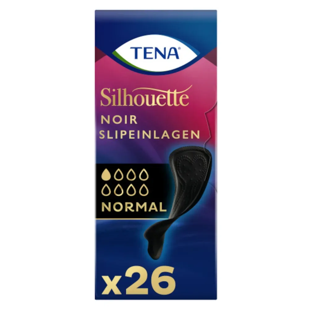 TENA Silhouette NOIR SLIPEINLAGEN NORMAL 10X26 St