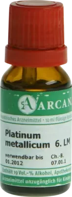 PLATINUM METALLICUM LM 6 Dilution 10 ml Dilution