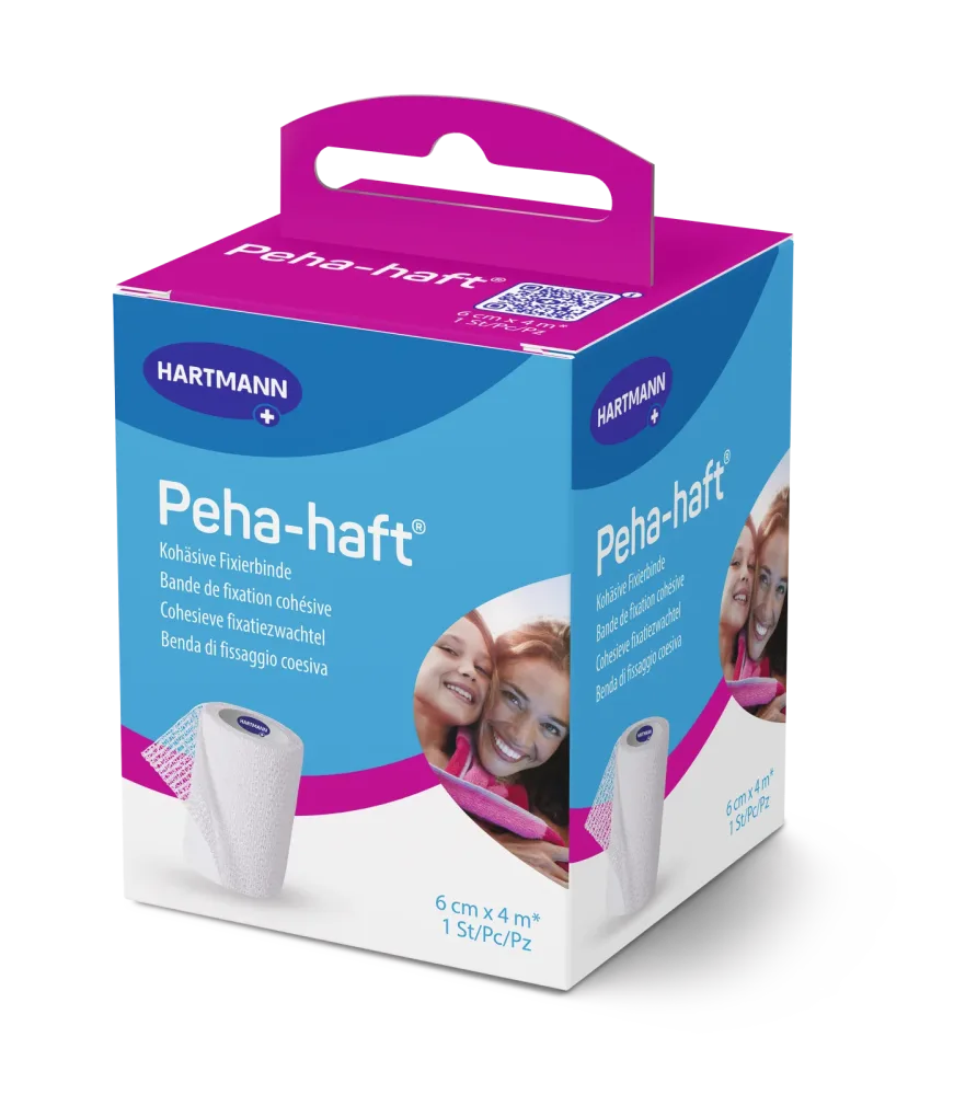 peha-haft Kohäsive Fixierbinde 6 cm x 4 m 1 St Binden