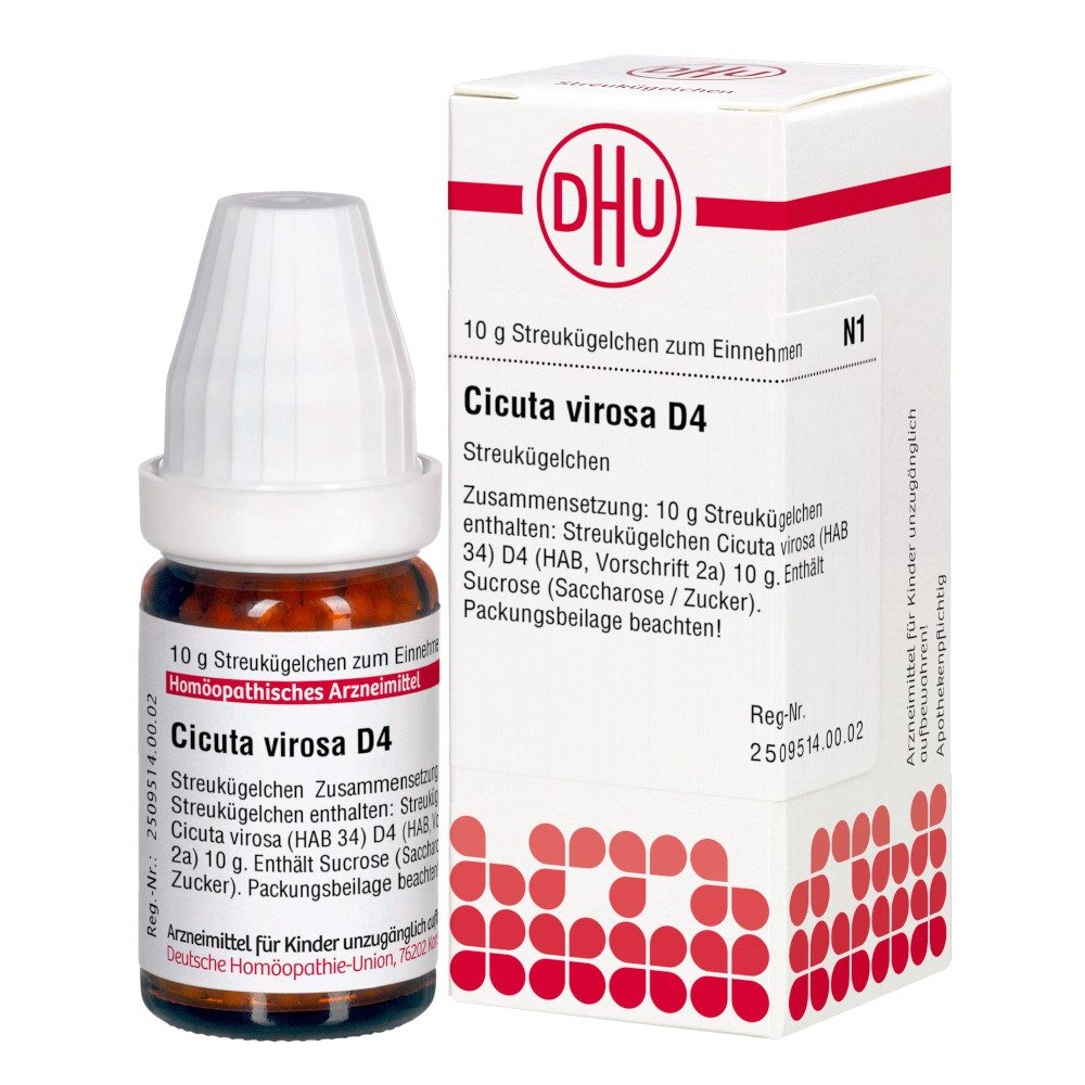 CICUTA VIROSA D 4 Globuli 10 g Globuli