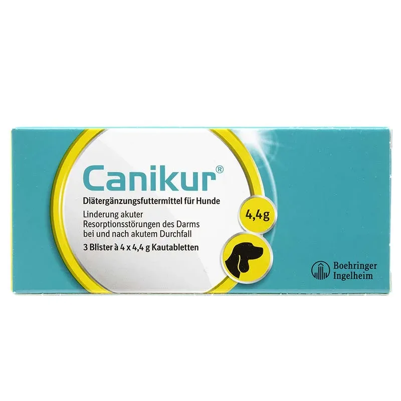 Canikur Kautabletten für Hunde - gegen Durchfall 3X4 St Tabletten