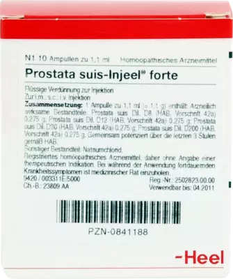 PROSTATA SUIS Injeel forte Ampullen 10 St Ampullen