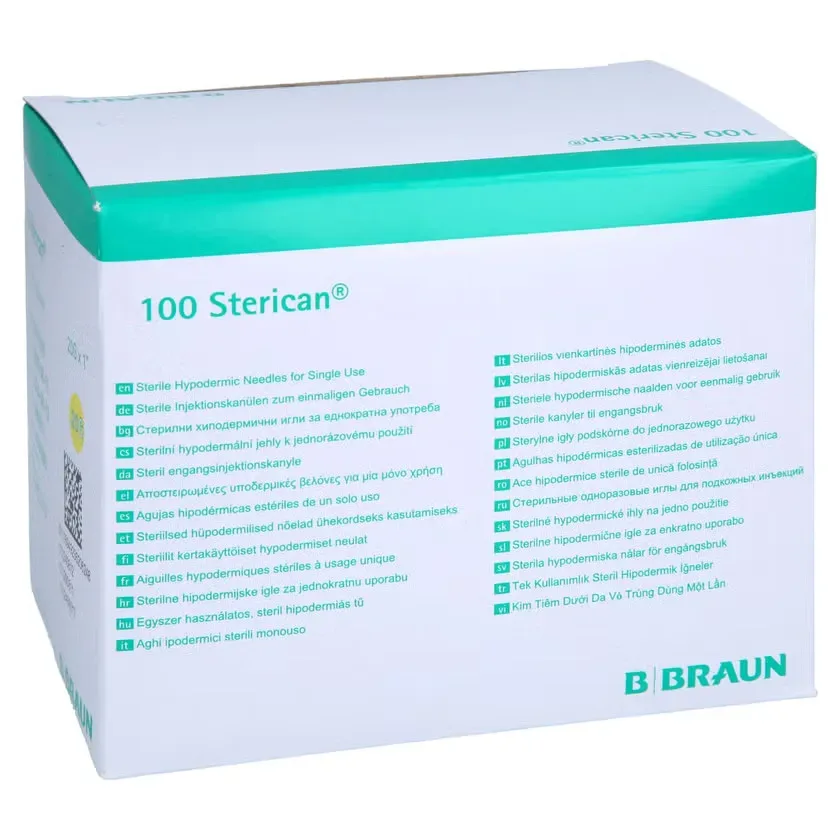 Sterican 20G 0.90x25mm gelb 100 St Kanüle