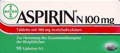 Aspirin N 100mg 98 St Tabletten