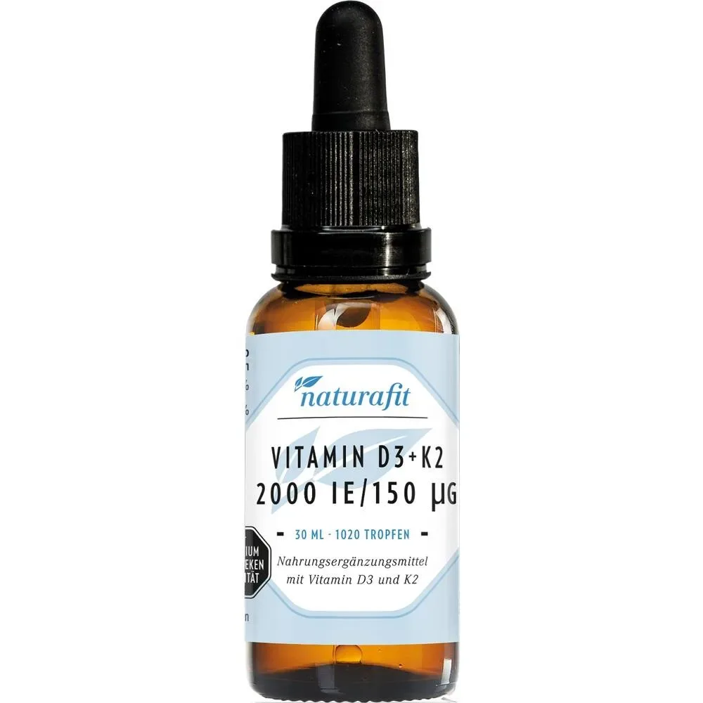 NATURAFIT VIT D3+K2 2000IE