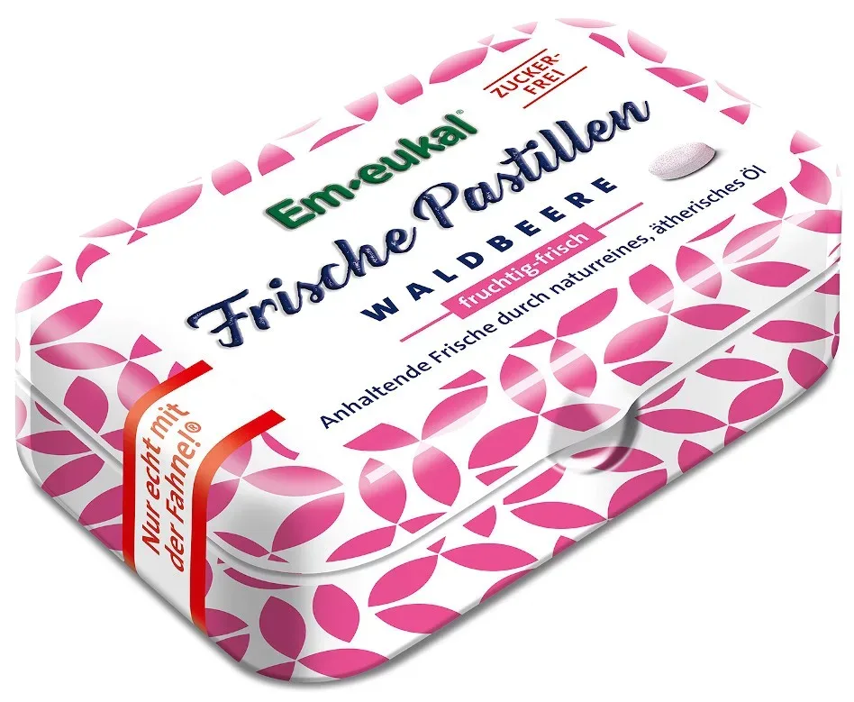 Em-eukal Frische Pastillen Waldbeere  20 g Pastillen