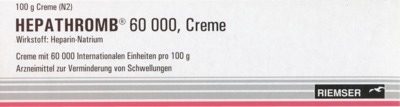 Hepathromb 60000 100 g Creme
