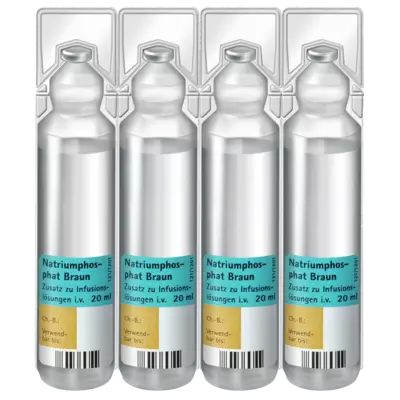 NATRIUMPHOSPHAT Braun MPC Infusionslsg.-Konzentrat 20X20 ml Infusionslösungskonzentrat