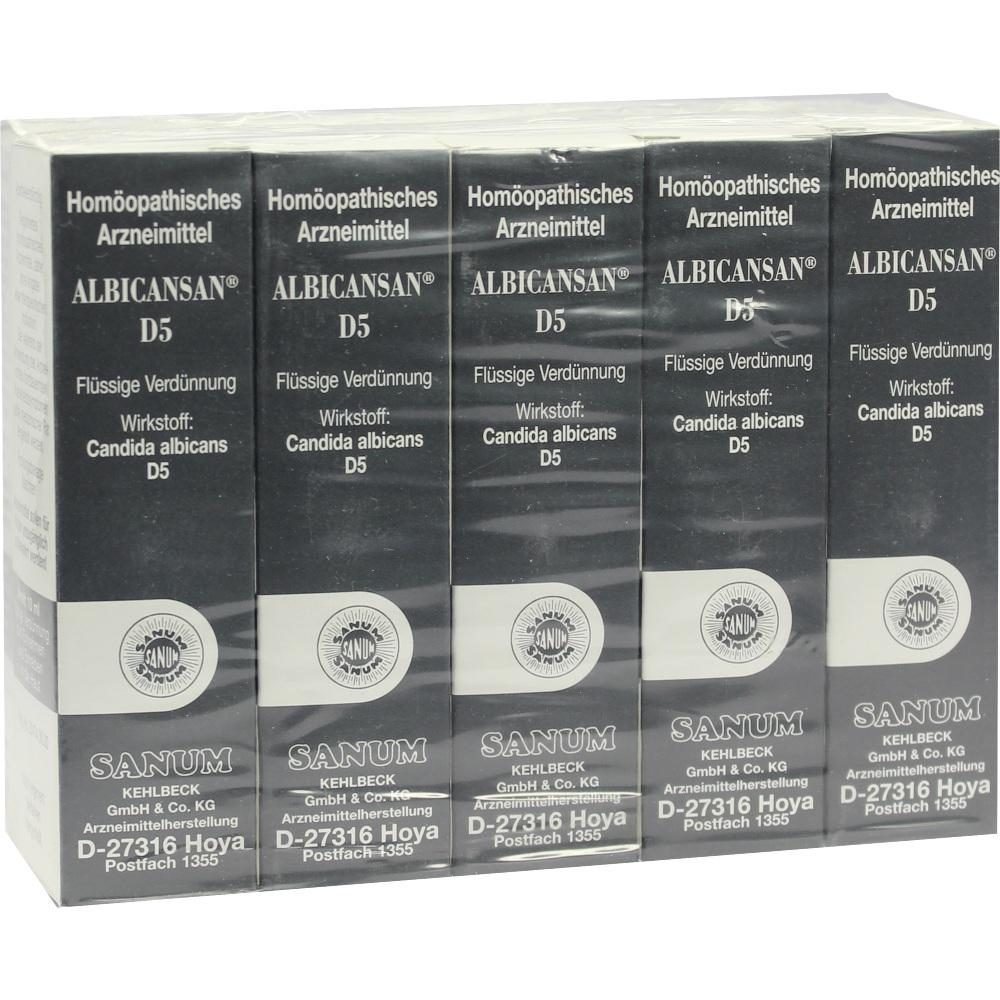 ALBICANSAN D 5 Tropfen 10X10 ml Tropfen