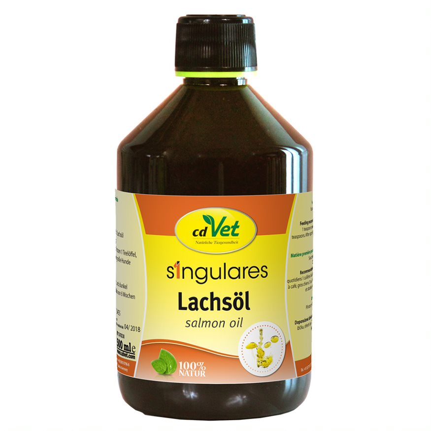 cdVet SINGULARES Lachsöl vet 500 ml Öl
