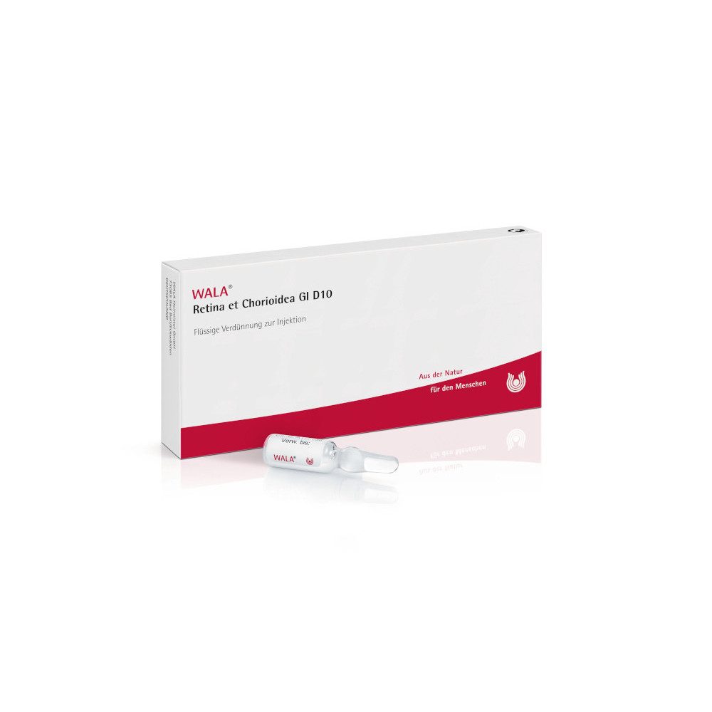 WALA Retina et Chorioidea Gl D10 Ampullen 10X1 ml Ampullen