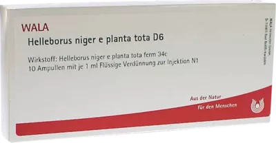 Helleborus niger e planta tota D6 Ampullen 10X1 ml Ampullen