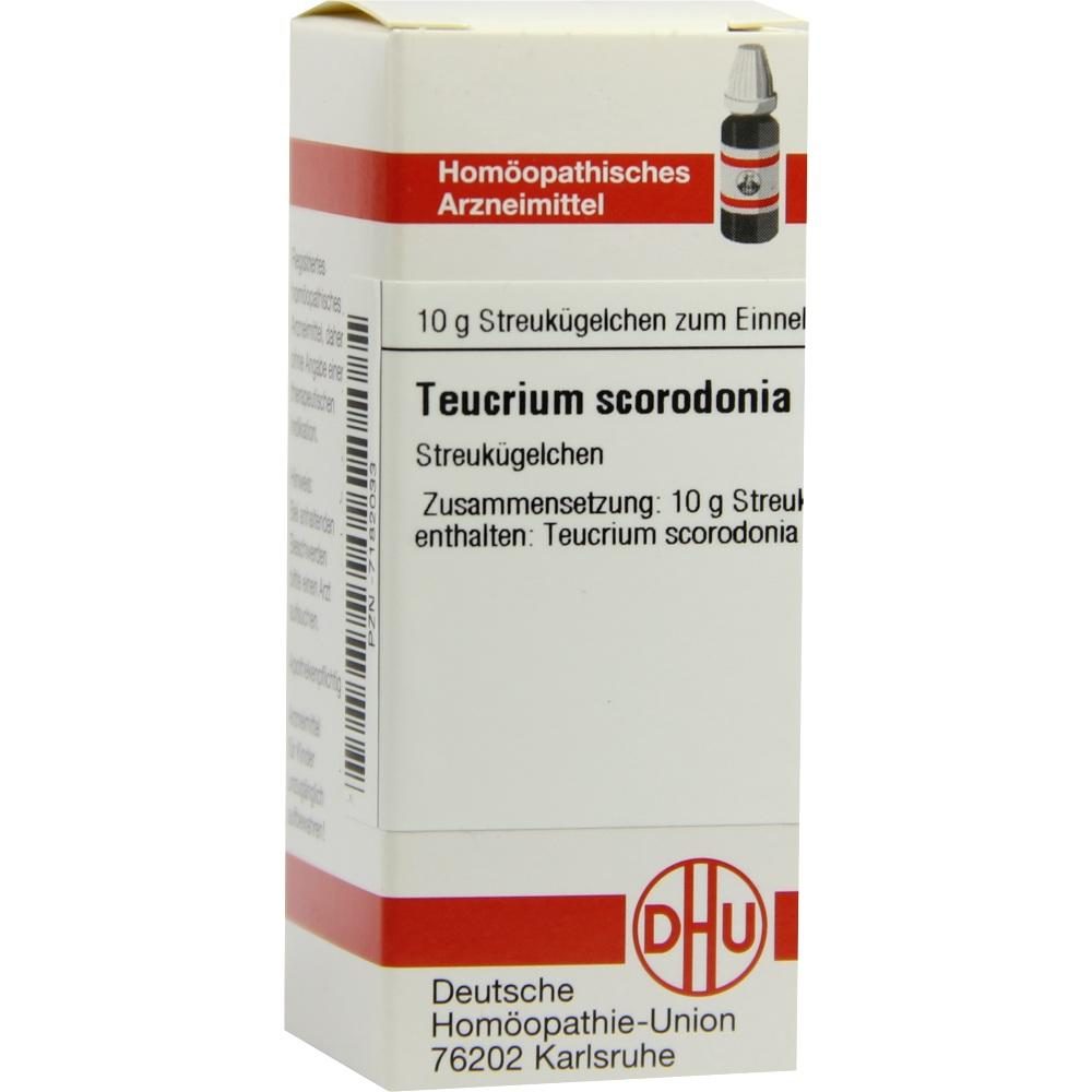 TEUCRIUM SCORODONIA D 6 Globuli 10 g Globuli