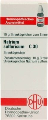 NATRIUM SULFURICUM C 30 Globuli 10 g Globuli