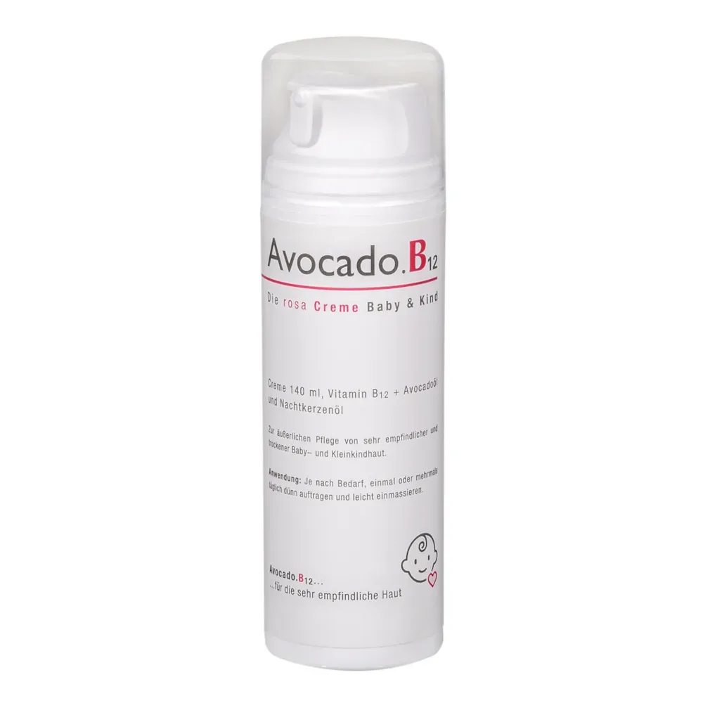 Avocado B12 rosa Creme Baby & Kind 140 ml Creme