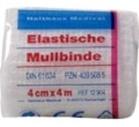 Mullbinde elastisch 4 cm x 4m 1 St Binden
