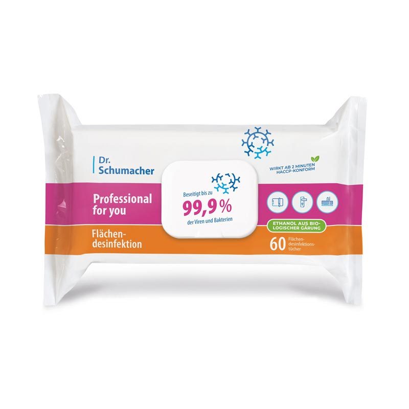 Professional for you Flächendesinfektion Wipes 60 60 St Tücher