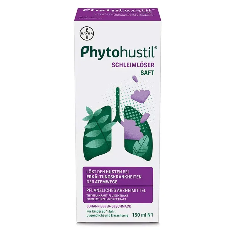 Phytohustil SCHLEIMLÖSER SAFT 150 ml Flüssigkeit zum Einnehmen